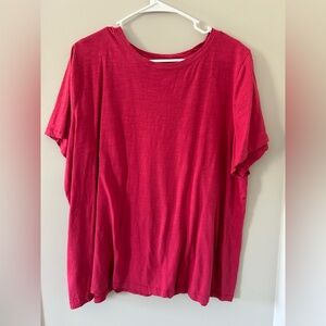 Sonoma Fuchsia Everyday Tee – Size 2X Women’s Plus